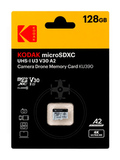 Карта памяти Kodak KU390 Drone Memory 128GB microSDXC UHS-I U3 V30 A2, R/W 160/140 МБ/с
