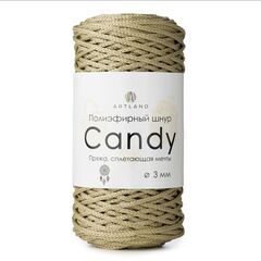 Полиэфирный шнур Candy 3 мм, 200 гр, 100м, олива