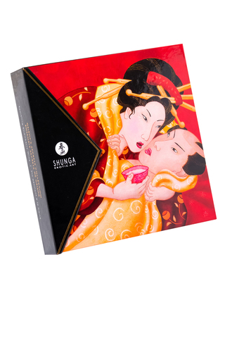 Набор Shunga «Секрет Гейши» (Geisha's Secret), 5 средств, аромат клубника и шампанское