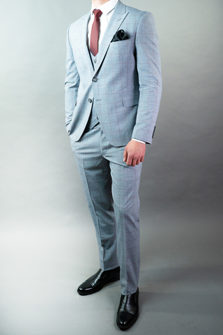 Костюм мужской - тройка Slim Fit Antonio Rossi 02/176