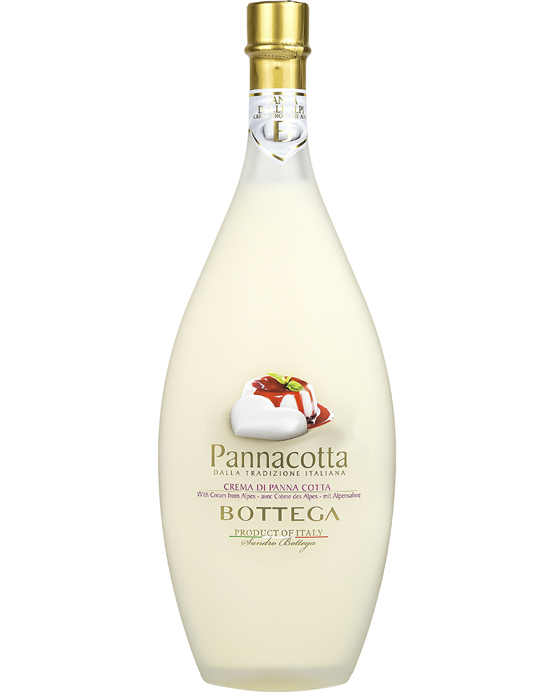 Крем Ликер Bottega Панна Котта 15%, 0,5 л, Италия