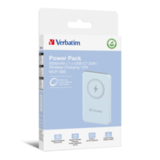 Портативный аккумулятор Verbatim Charge‘n’Go Power Bank 5000 мАч с беспроводной зарядкой, синий