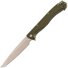 Фото Складной нож Daggerr Shogun Olive DL, сталь 8cr14mov, рукоять FRN