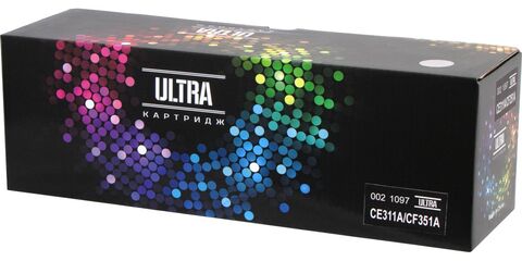 Картридж лазерный цветной ULTRA 126A/130A Universal CE311A/CF351A голубой (cyan), до 1000 стр - купить в компании MAKtorg