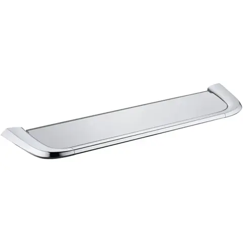 Abber Nord AA1555 Полка стеклянная, цвет: хром