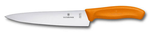 Нож Victorinox разделочный, оранжевый (6.8006.19L9B)