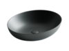 Ceramica Nova Element CN6017MDH Умывальник чаша накладная овальная, 52x39.5, цвет: темный антрацит матовый