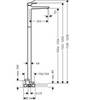 Hansgrohe Metropol 74530000 Смеситель для раковины напольный