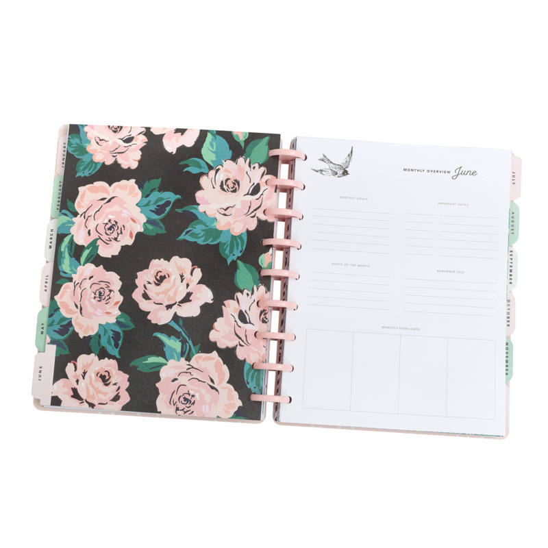 Планер на дисках, не датирован. Maggie Holmes Day-To-Day Undated 12 Month Planner- Greenhouse