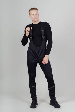 Nordski Active лыжные штаны самосбросы мужские черные