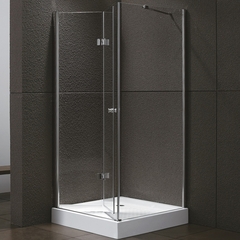 Cezares ELENA-W-ASH-1-100/80-C-CR Душевой уголок, цвет: хром фото