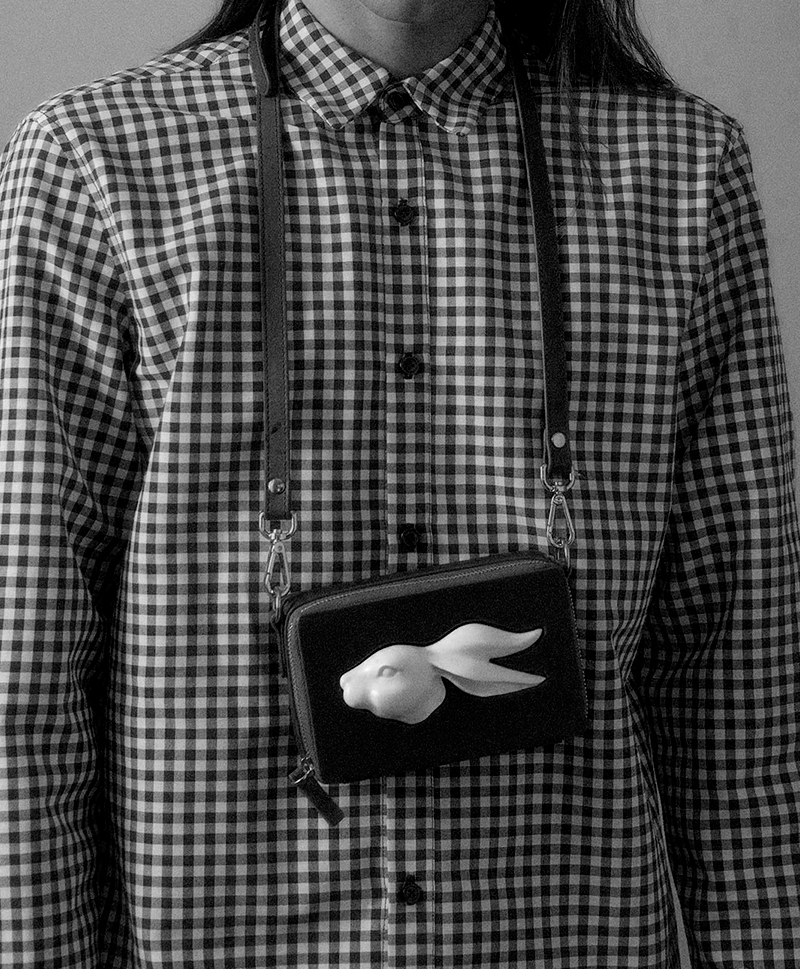 Сумка Rect Mini Rabbit Head Bag Vegetable Black