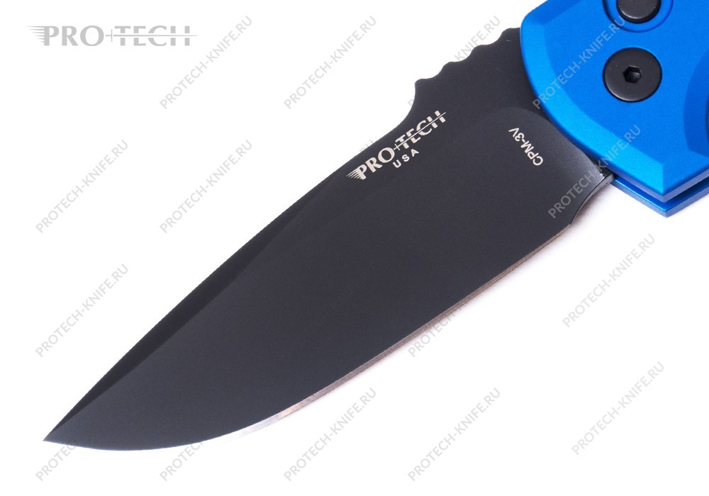 Нож Pro-Tech Rockeye Blue 3V Exclusive - фотография 