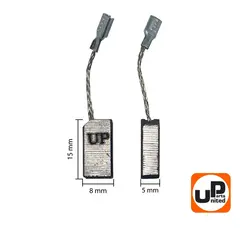 Щетка графитовая UNITED PARTS для BOSCH GWS600/750/850 (аналог 1607014145) 5х8х15мм АВТОСТОП (90-0429)
