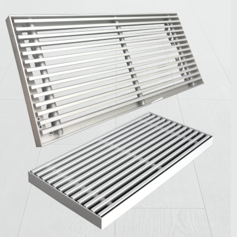 Напольная блочная решетка Арктос РНБ 1 1500*250 А1