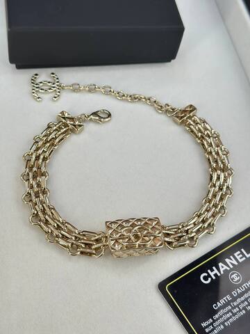 45274 - Браслет цепь с подвеской сумочка by CHANEL