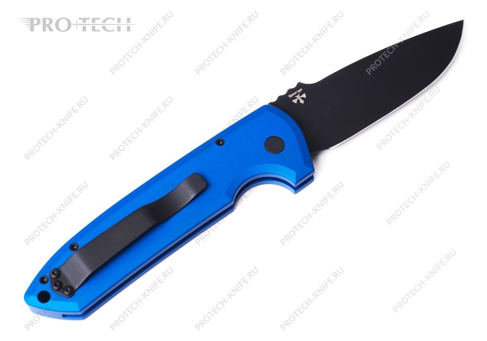 Нож Pro-Tech Rockeye Blue 3V Exclusive - фотография 