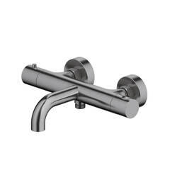 Aquatek Европа AQ1343BGM Термостатический смеситель для ванны, цвет: воронёная сталь фото