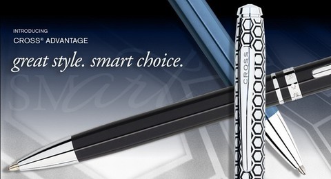 Ручка шариковая Cross Advantage Blue CT (AT0482-3)