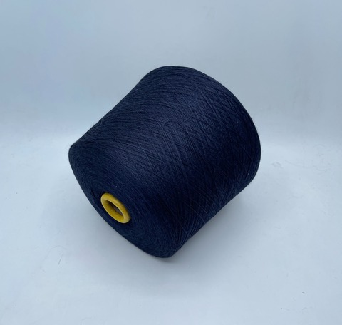 Zegna Baruffa (пр.Италия), art. Nanchino ,2/48 2400м/100гр. 70% меринос 30% шелк , цвет-Синий(46/23/800), арт-28373