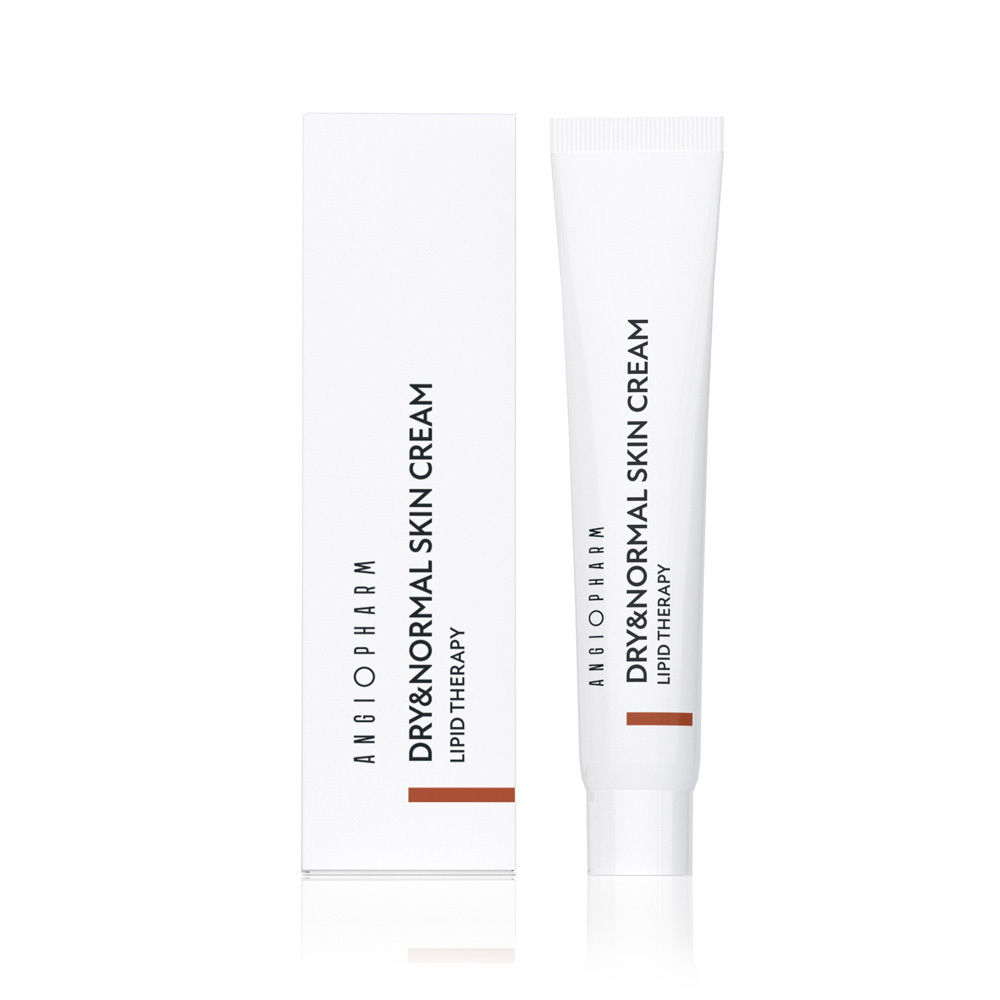 МИНИАТЮРА Крем для сухой и нормальной кожи ANGIOPHARM Dry & Normal Skin Cream 7мл