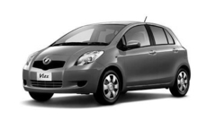Стекла фар TOYOTA Vits/Yaris (2005-2011) L