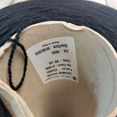 Кашемир Botto Giuseppe  / CASHMERE VINTAGE 2/13  черный