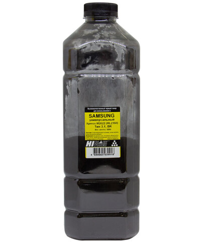 Тонер Hi-Black Универсальный для Samsung  Xpress M2022 (ML-2160), Тип 3.1, Bk, 500 г, канистра