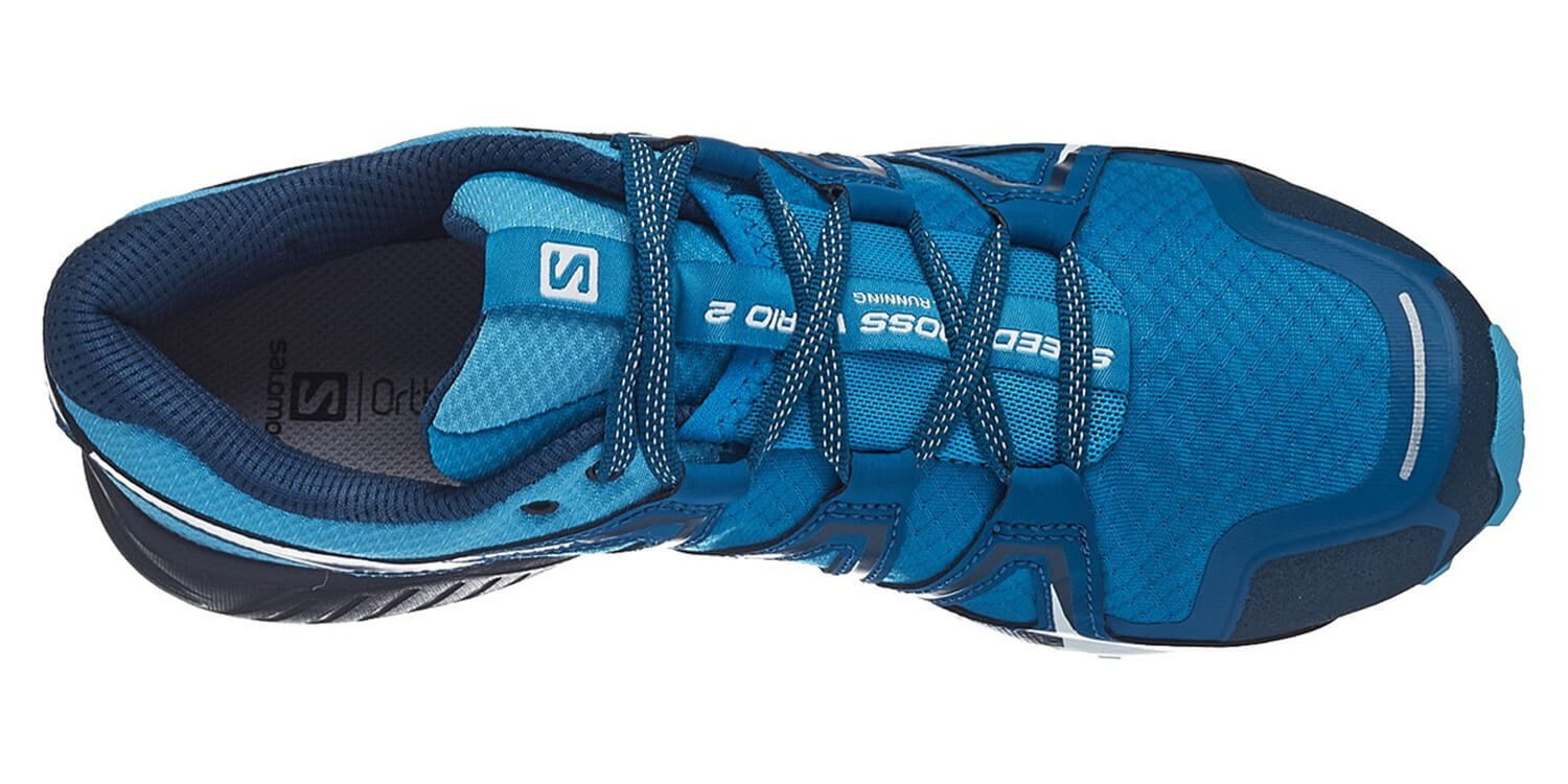 Женские кроссовки для бега Salomon Speedcross Vario 2 синие - 3