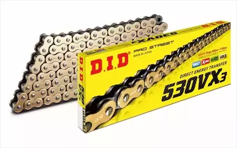 Приводная цепь DID 530 VX3 GB-122 звена