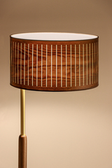 Напольный светильник Nomon AUTUMN FLOOR Walnut/Gold