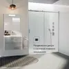 Roca Area MP05R2012M Раздвижная дверь 1200x2000 правая, прозрачное стекло, профиль хром