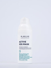 M.Aklive Active SOS Mask, 50 ml/Активная SOS маска