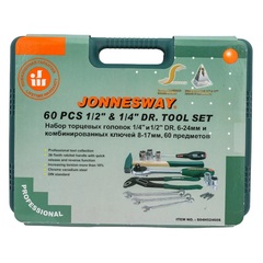 Jonnesway S04H52460S Набор инструмента универсальный 1/4