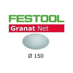 Шлифовальный материал на сетчатой основе Granat Net STF D150 P180 GR NET/50 FESTOOL 203307