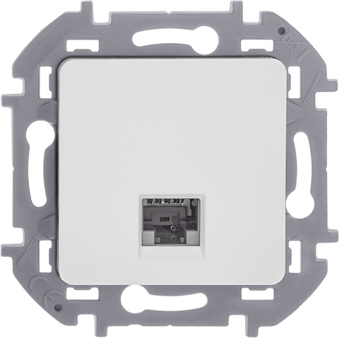 Розетка компьютерная RJ45 категория 6 UTP - Legrand Inspiria - белый