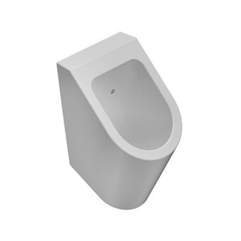 Globo Forty3 FO029.BI Писсуар настенный 37х32см., без отверстий для крышки, с крепежом, цвет: белый