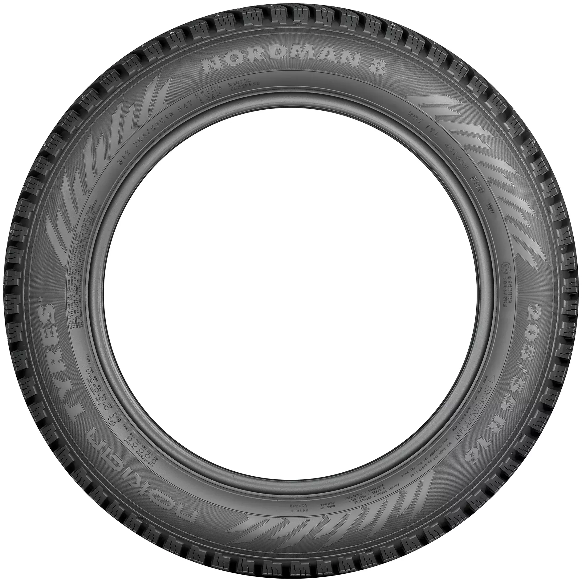 Шина Nokian Tyres Nordman 8 95T XL R17 215/50 шипованная