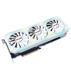 Видеокарта AFOX NVIDIA GeForce RTX3070Ti, 8Гб GDDR6X, 256 бит, Retail, PCIe4.0, 3xFAN, 3-SLOT, 250Вт, LED, HDMI, 3xDP (AF3070TI-8GD6XH7)