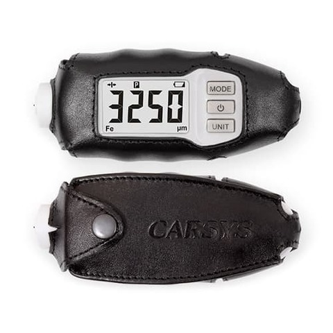 Кожаный чехол для толщиномера CARSYS DPM-816 (черный)