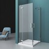 BelBagno Kraft KRAFT-AH-22-100/80-C-CR-R Душевой уголок, 100x80, цвет: хром
