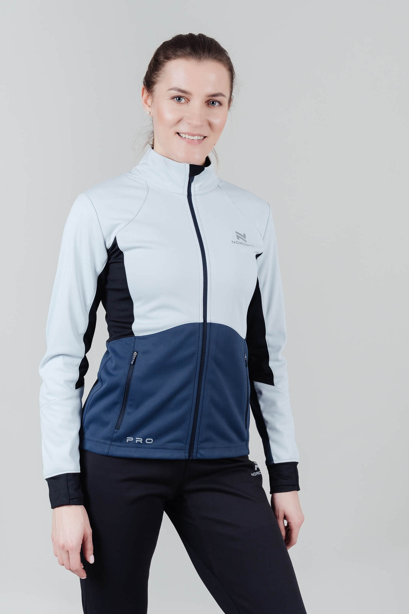 Женский лыжный костюм Nordski Pro pearl blue - 3