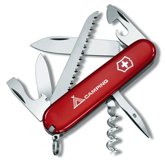 Фото Нож перочинный Victorinox Camper, сталь X55CrMo14, рукоять Cellidor®, красный