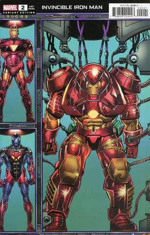 Invincible Iron Man Vol 4 #2 (Cover B)