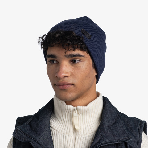 Картинка шапка вязаная Buff Hat Knitted Niels Denim - 2