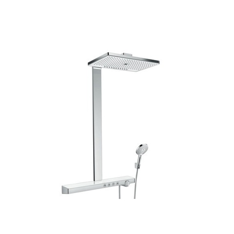 Hansgrohe Rainmaker Select 27029400 Душевая система внешнего монтажа с термостатом 109 см с верхней лейкой 46х30 см 3 режима