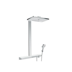 Hansgrohe Rainmaker Select 27029400 Душевая система внешнего монтажа с термостатом 109 см с верхней лейкой 46х30 см 3 режима фото