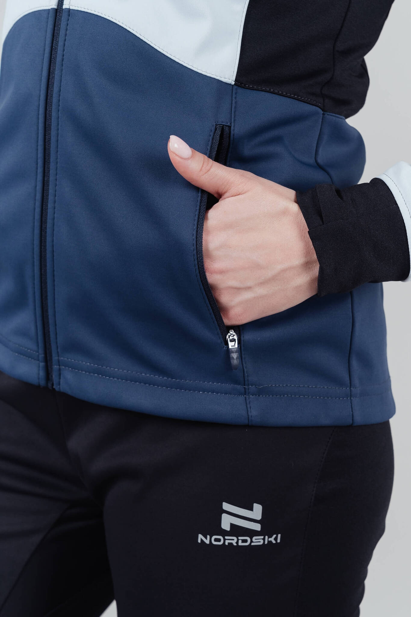 Женский лыжный костюм Nordski Pro pearl blue - 7