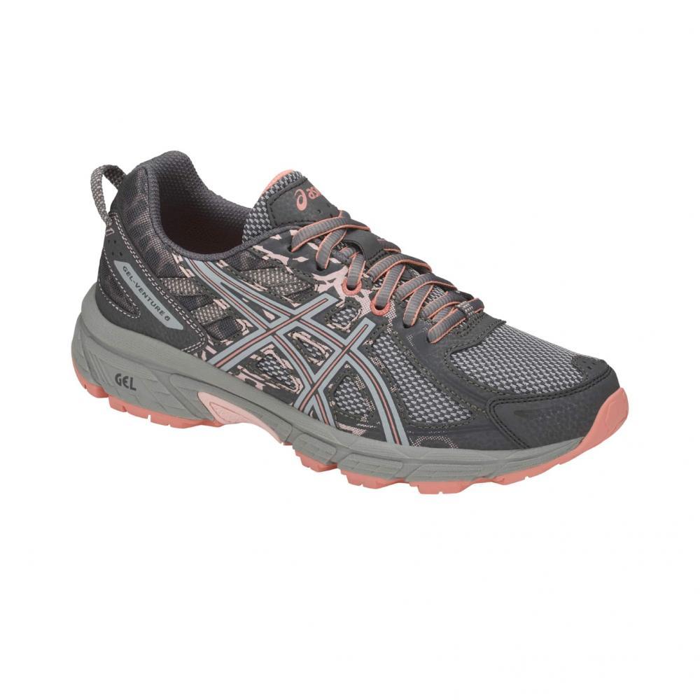 Кроссовки внедорожники женские Asics Gel Venture 6 серые