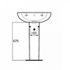 Ideal Standard Tesi T033501 Пьедестал